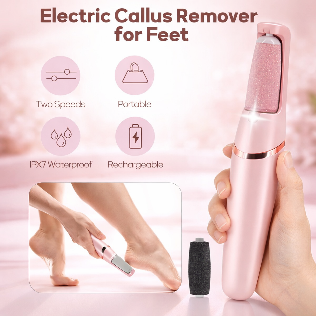 DermaHeel™ Rechargeable Pedi Roller