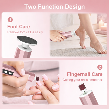 DermaHeel™ Rechargeable Pedi Roller