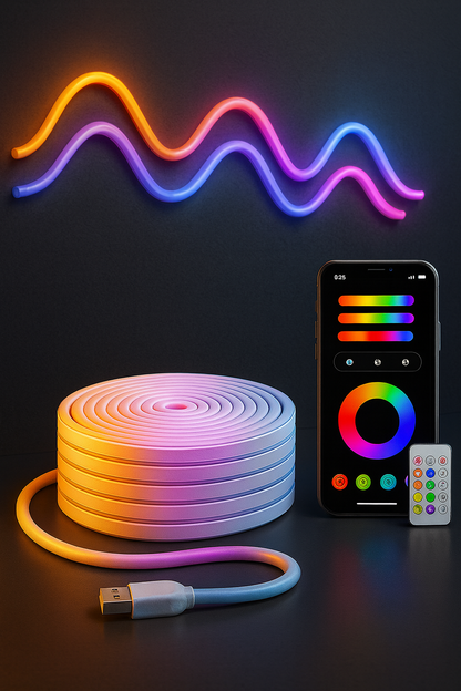 DecorLume™ Smart RGB Neon Strip Lights