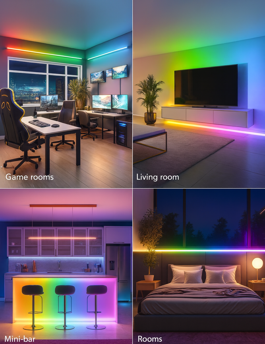 DecorLume™ Smart RGB Neon Strip Lights
